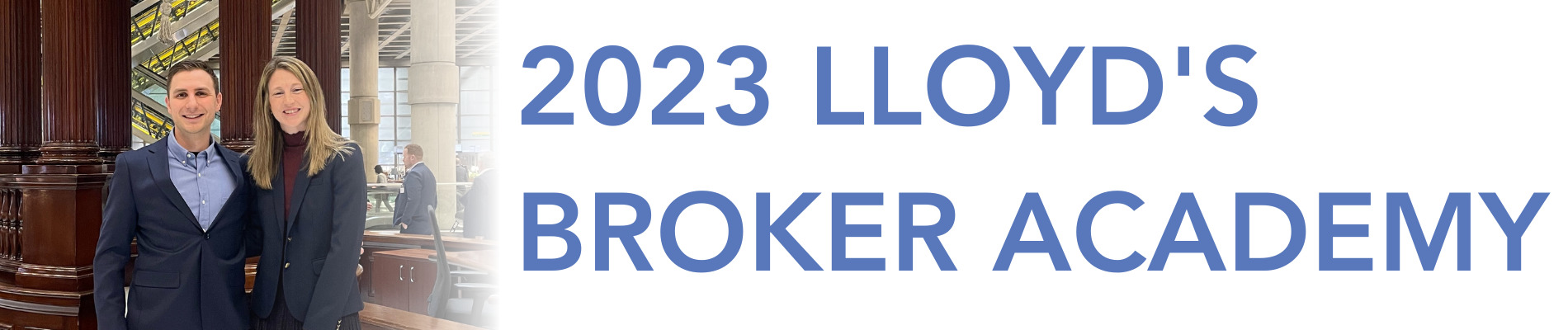 Lloyd Broker Academy Banner
